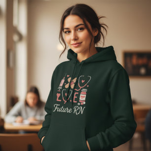 Pull À Capuche Cadeau pour Futur Infirmier Diplômé, Étudiant en S