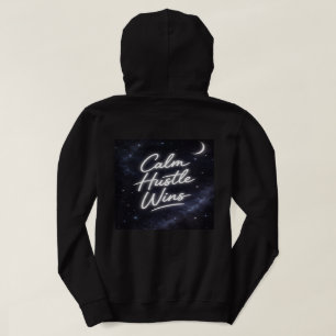 Pull À Capuche Calm Hustle Wins Sweat-shirt pour Femme – Aestheti