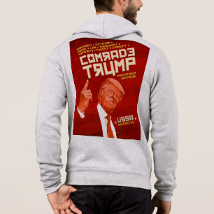 Pull À Capuche Camarade Trump - Affiche soviétique