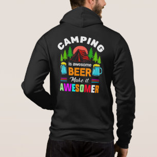 Pull À Capuche Camping est bière géniale Rendez-le encore plus gé