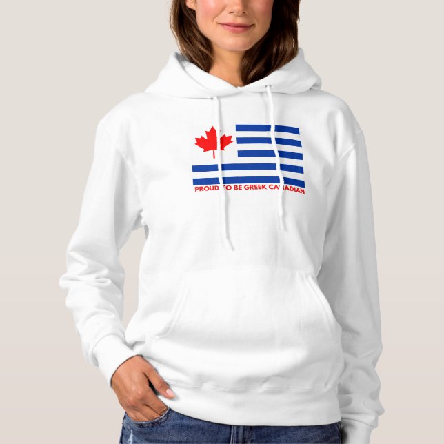 Pull À Capuche Canadien grec (Devant)