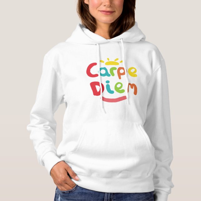 Pull À Capuche Carpe Diem (Devant)