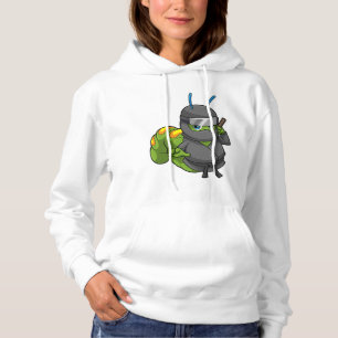 Pull À Capuche Caterpillar comme Ninja avec épée