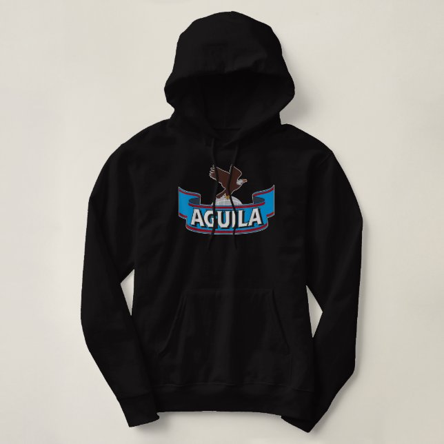Pull À Capuche Cerveza Aguila Ou Bière Sinigual Et Siempre Decolo (Design devant)