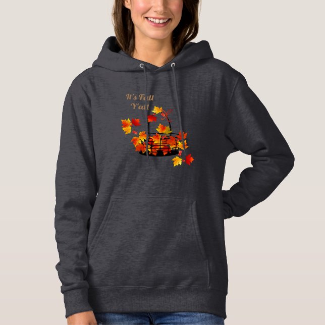 Pull À Capuche C'est l'automne (Devant)