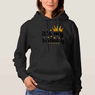 Pull À Capuche C'est mon anniversaire pour les femmes Ados Filles