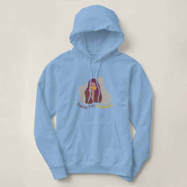Pull À Capuche Chandail à capuchon pour femmes d'esthétique minim (Design devant)