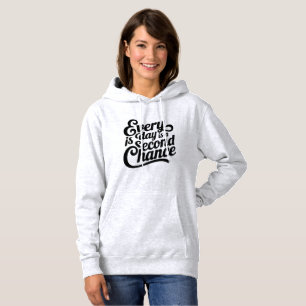 Pull À Capuche Chaque jour est une chance - T-shirt d'art mathéma