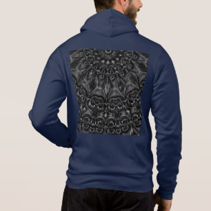Pull À Capuche Charcoal Mandala Hoodie