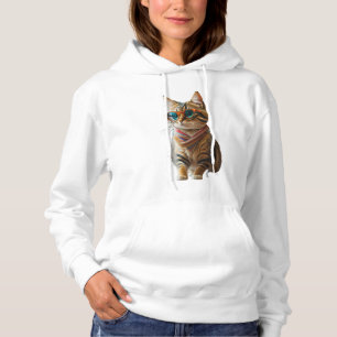 Pull À Capuche Chat Cool mignon