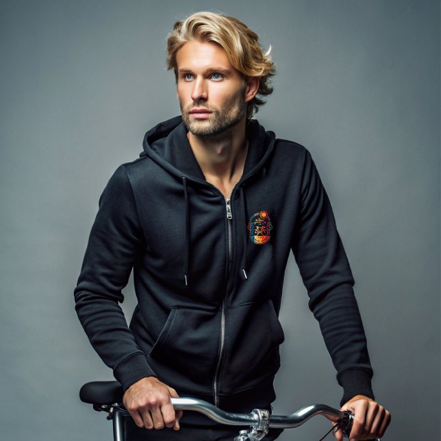 Pull À Capuche Chemin cyclable Retro Mesabi Range (Créateur téléchargé)