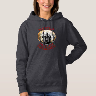 Pull À Capuche Chemise de gravure vintage Halloween Maison hantée