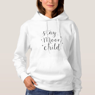 Pull À Capuche Chemise de nuit Stay Wild Moon Child
