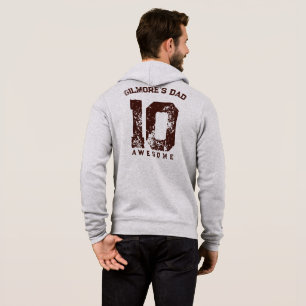 Pull À Capuche Chemise de Performance Papa au Maximum Cadeau Drôl
