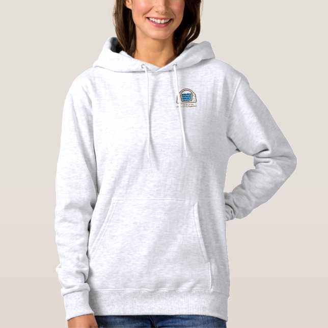 Pull À Capuche Chemise de sudation pour femmes de l'aqueduc de Cr (Devant)