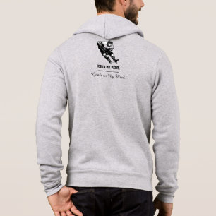 Pull À Capuche Chemise du joueur de hockey - Bold & Dynamic Ice H