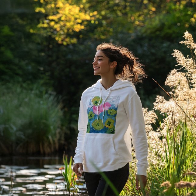 Pull À Capuche Chemise Lily Pad Paradise (Créateur téléchargé)