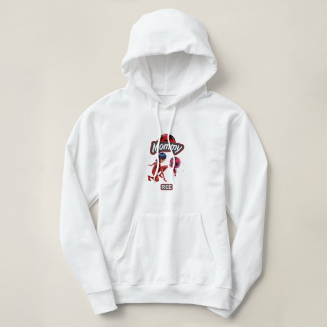 Pull À Capuche Chemise maman Ree (Design devant)