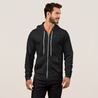 Pull À Capuche Chemise Noire Borealis - Fit Homme