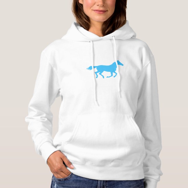 Pull À Capuche Cheval galopant (Devant)