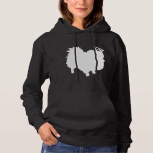 Pull À Capuche Chien de Noël des rennes de Poméranie