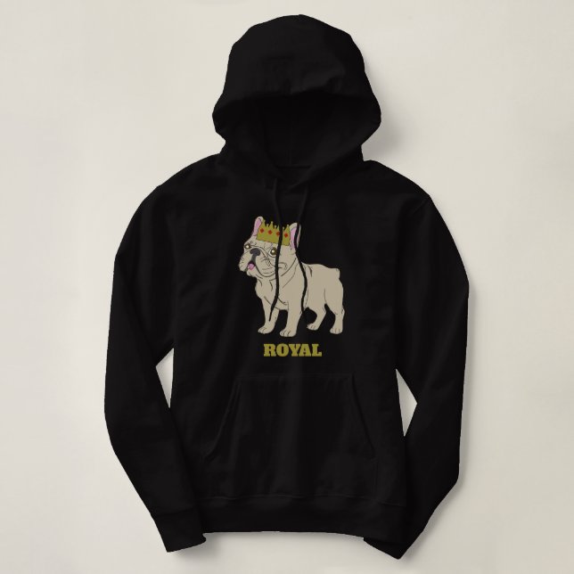 Pull À Capuche Chiots royaux (Design devant)