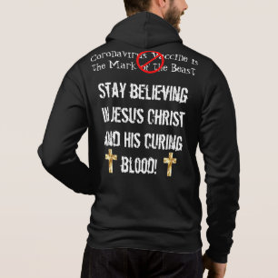 Pull À Capuche Choisis Jésus-Christ ! NE CHOISISSEZ PAS LES VAC
