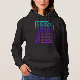 Pull À Capuche Cicada Insect les années 70 Retro Canada