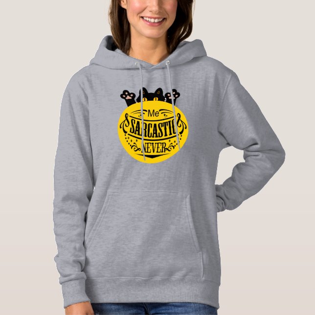 PULL À CAPUCHE CITE SARCASM (Devant)