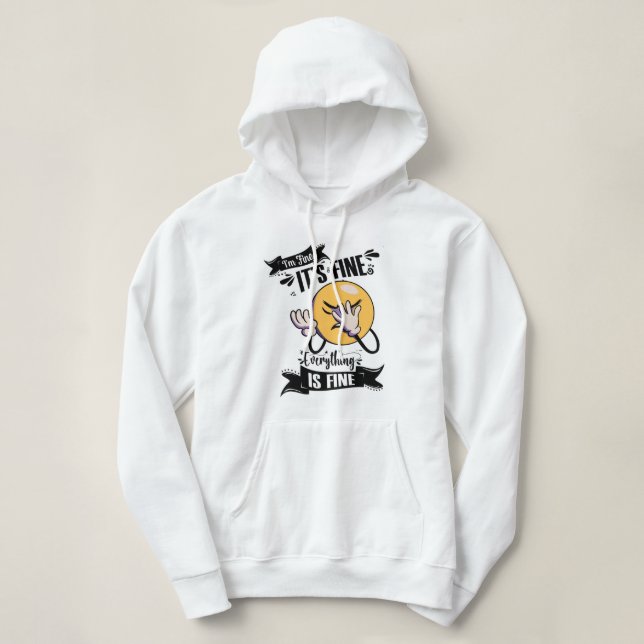 PULL À CAPUCHE CITE SARCASM (Design devant)
