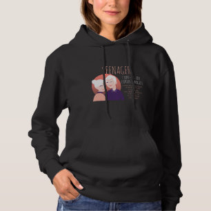 Pull À Capuche Citoyen de Seenager Funny meme seniors citoyen ret