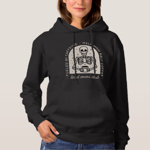 Pull À Capuche Club des mamans fatiguées gothique sombre académie