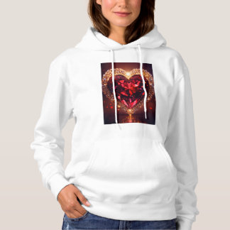 Pull À Capuche Coeur des diamants T