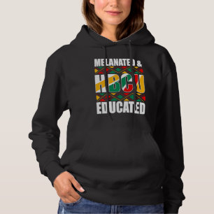 Pull À Capuche Collège Historique Noir Éduqué HBCU Mélanisé