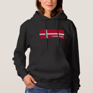 Pull À Capuche Conception danish flag
