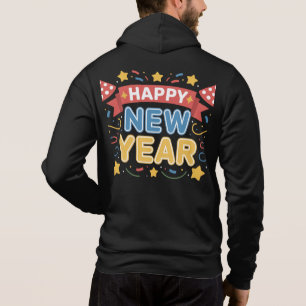 Pull À Capuche Conception de célébration de la nouvelle année-602
