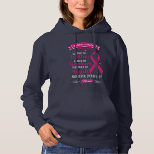 Pull À Capuche Conception du Mois de sensibilisation au cancer du