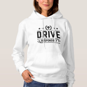 Pull À Capuche Conduire de manière responsable