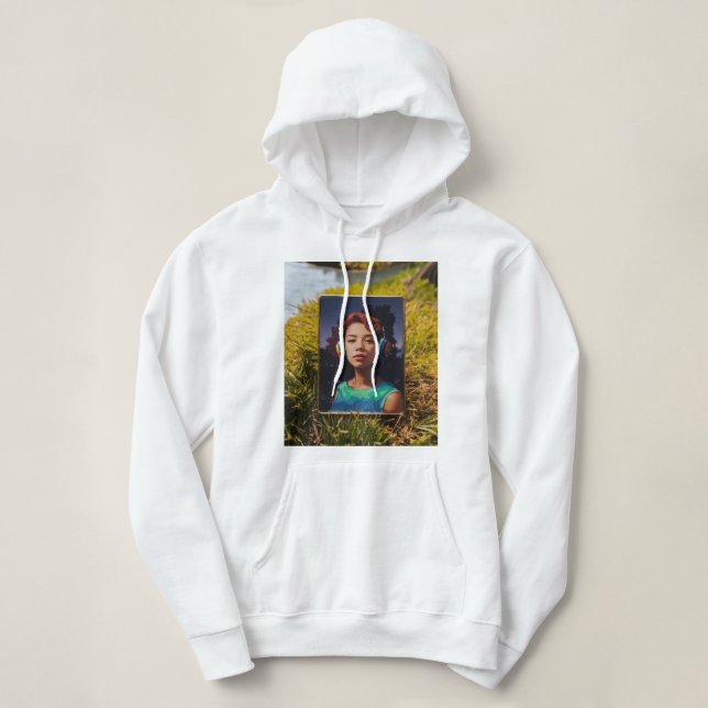 Pull À Capuche Confort chic : Veste à capuchon d'évasion urbaine  (Design devant)