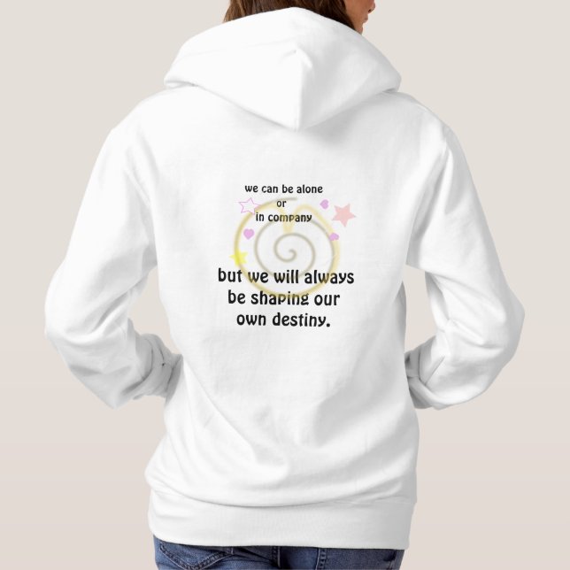 Pull À Capuche Construire mon destin (Dos)
