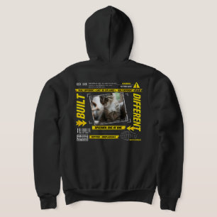 Pull À Capuche Construit sur mesure différemment Amateur de Chat 