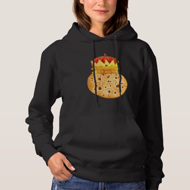 Pull À Capuche Cookie King Pocket Baker Family Couple Matching Ba (Devant)
