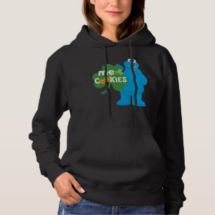 Pull À Capuche Cookie Monster   Amour shamrock