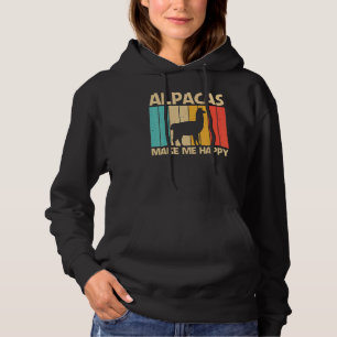 Pull À Capuche Cool Alpaca Pour Hommes Femmes Animaux Péruviens A