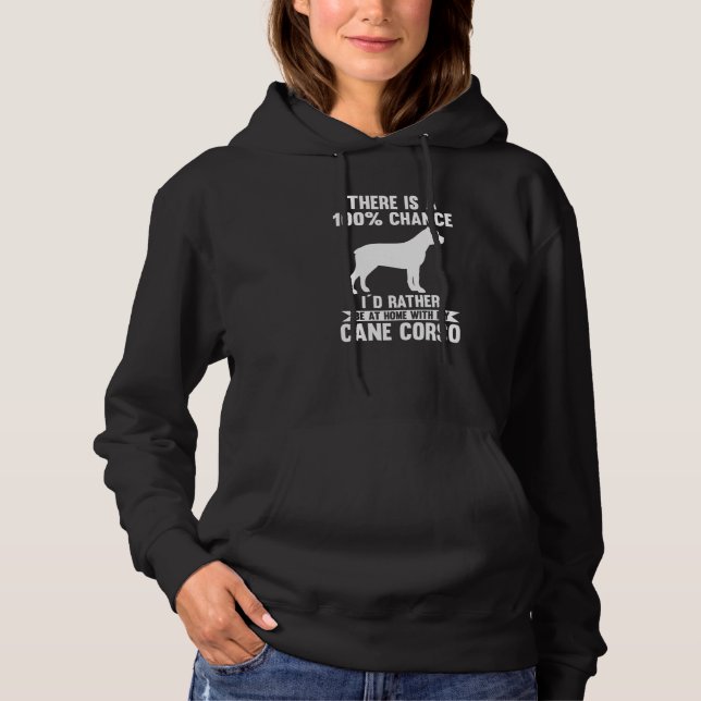 Pull À Capuche Corso canne à chien (Devant)