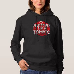 Pull À Capuche Costume D'Halloween Lazy Faire semblant D'Être Une
