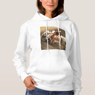 Pull À Capuche Coureur de motocross