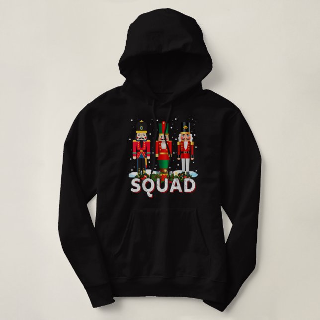 Pull À Capuche Crackers de Noël Squad Danse de ballet Drôle Drôle (Design devant)