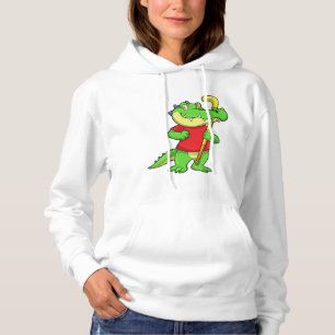 Pull À Capuche Crocodile à Field hockey avec bâton