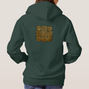Pull À Capuche Croix de Knotwork de Celtic